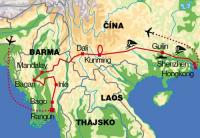 Bangladéš, Barma, Bengálsko, Čína