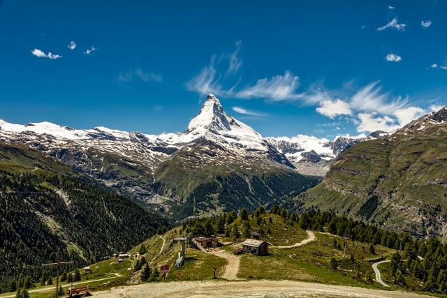Matterhorn- najkrajšia hora Európy
