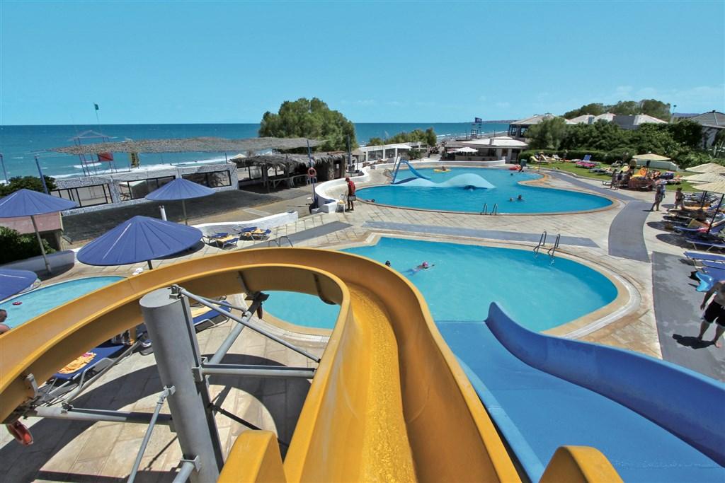dovolenka-Grecko-Kreta-Ammoudara-hotel-Apollonia-Beach-tobogan.