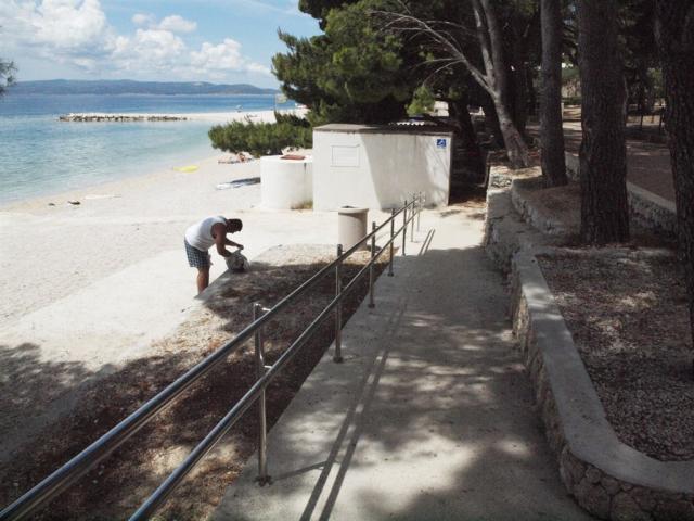 Hotel BIOKOVKA, Makarska - pláž
