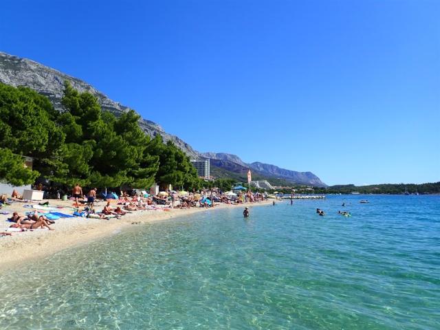 Hotel BIOKOVKA, Makarska - pláž