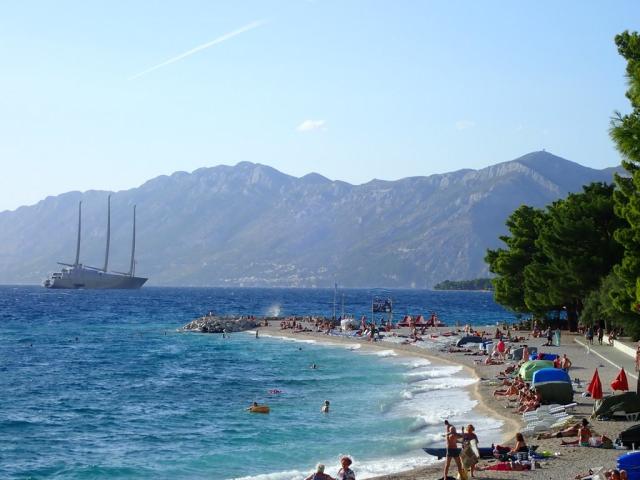 Hotel HORIZONT, Baška Voda - pláž