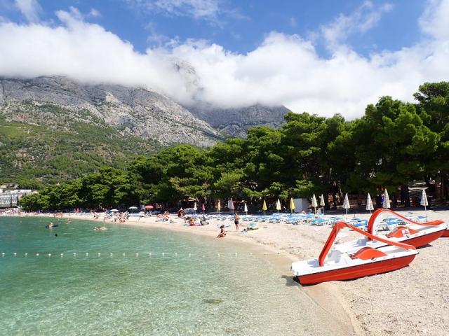 Hotel HORIZONT, Baška Voda - pláž
