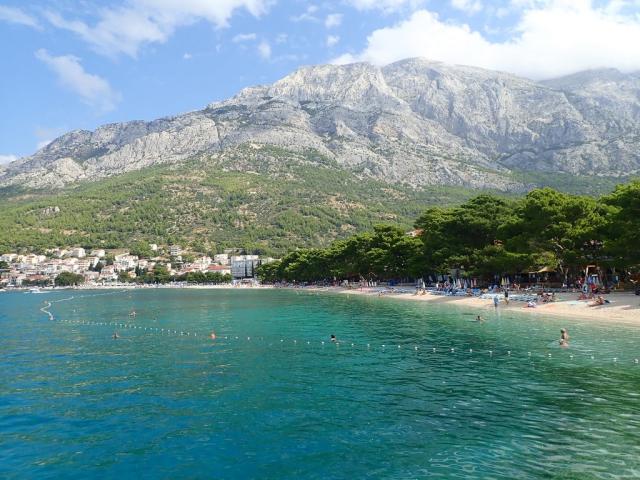 Hotel HORIZONT, Baška Voda - pláž