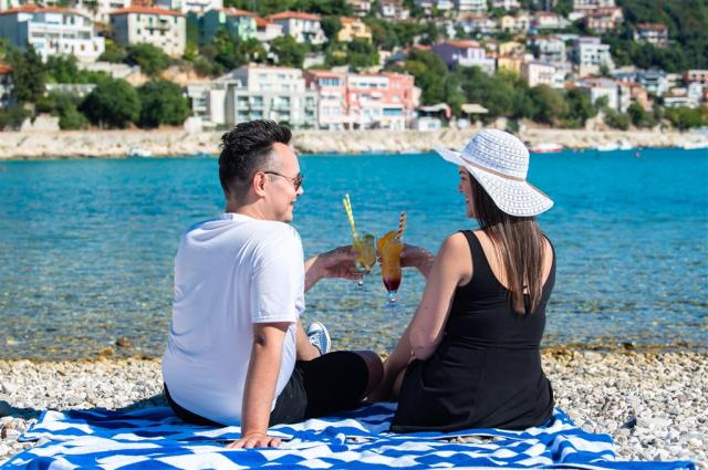 Hotel HEDERA, Rabac - pláž