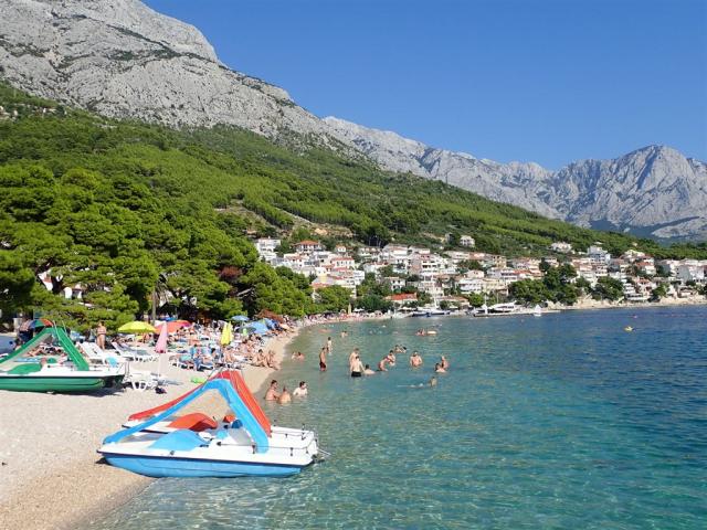 Hotel BLUESUN SOLINE, Brela - pláž