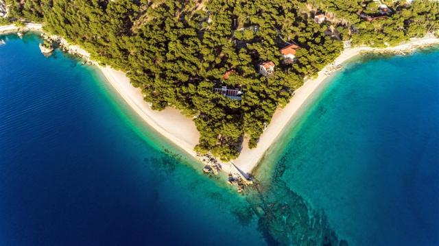 Hotel BLUESUN SOLINE, Brela - pláž