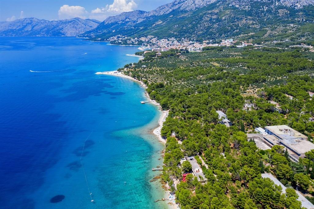 Hotel ALEM, Baško Polje - pláž