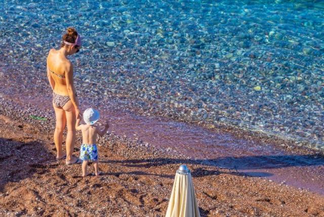 Petrovac - pláž