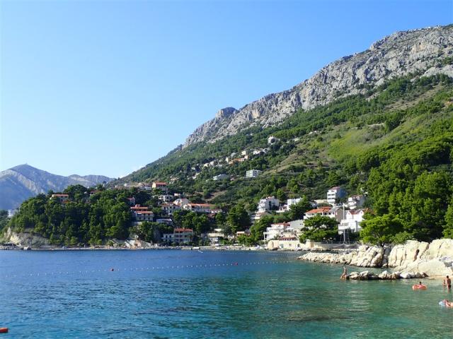 Brela - pláž
