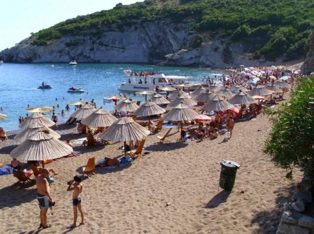 Čanj - pláž