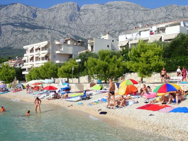 Tučepi - pláž