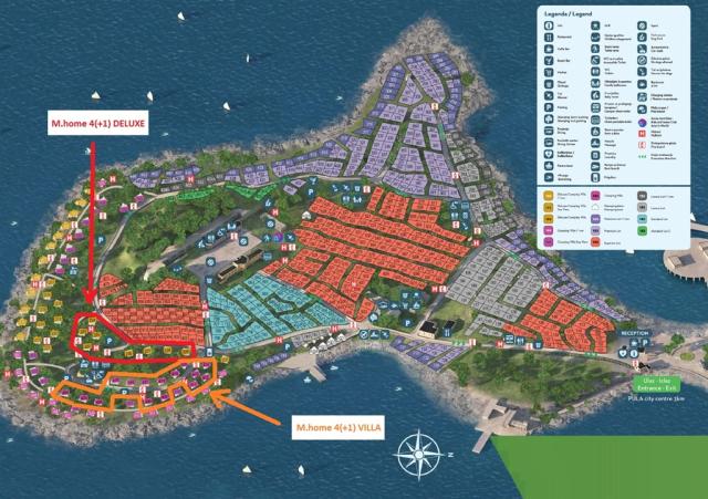 Mobilné domčeky STOJA, Chorvátsko - Istria - Pula, zobrazenie v