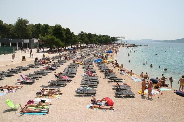 Hotel OLYMPIA, Vodice - pláž