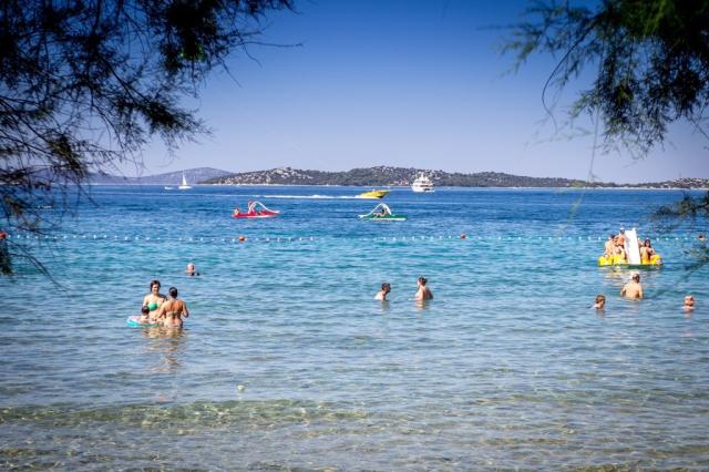 Vodice - pláž