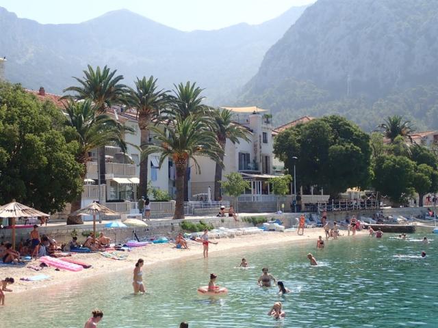 Gradac - pláž