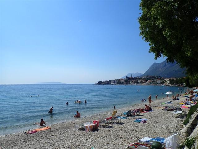 Gradac - pláž