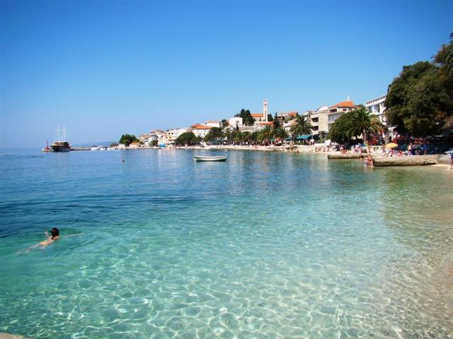 Gradac - pláž