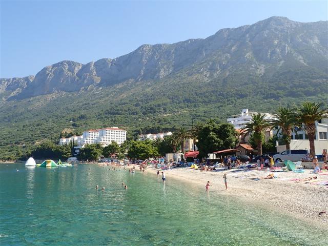 Gradac - pláž
