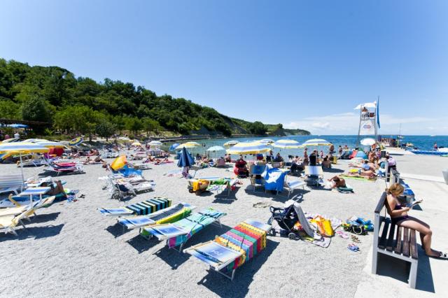 SAN SIMON Resort, Izola - pláž