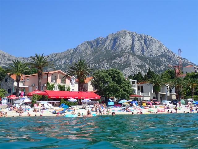 Gradac - pláž
