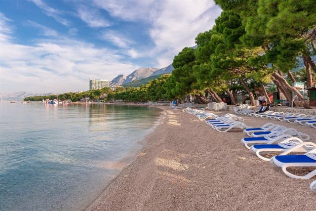 Hotel VALAMAR METEOR, Makarska - pláž