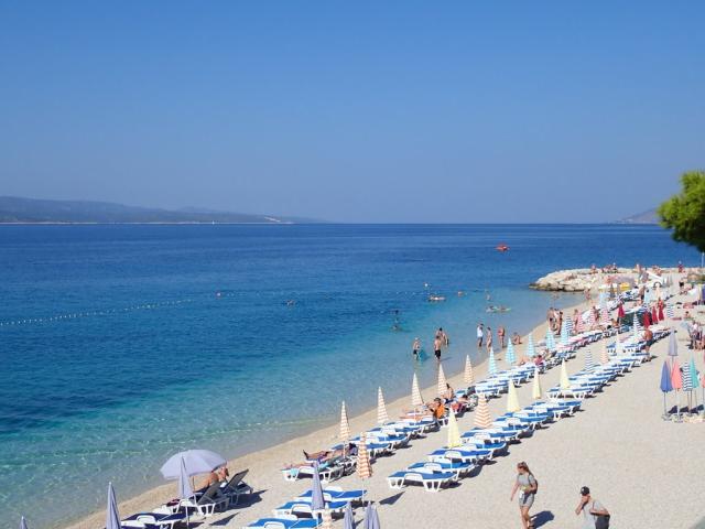 Baška Voda - pláž