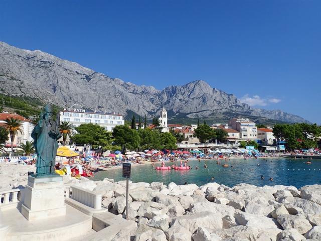 Baška Voda - pláž