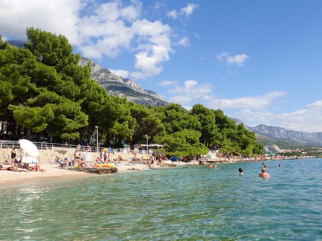 Aminess KHALANI BEACH hotel, Makarska - pláž