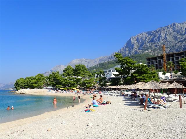 Aminess KHALANI BEACH hotel, Makarska - pláž