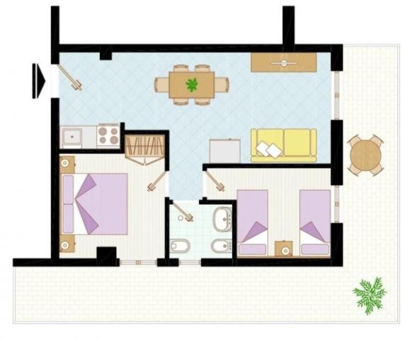 APARTMÁNY ATOLLO, Taliansko - Region Veneto - Bibione, zobrazen