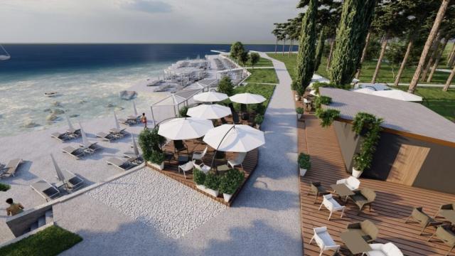 Chorvatsko-Umag-hotel Pelegrini - vizualizace 2025