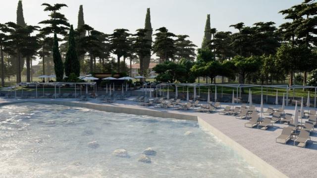 Chorvatsko-Umag-hotel Pelegrini - vizualizace 2025