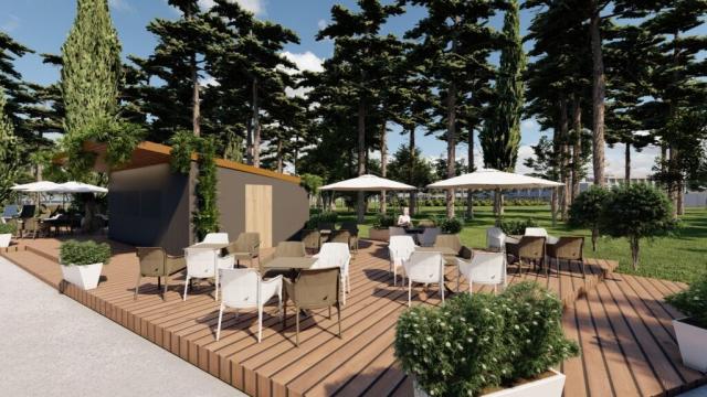 Chorvatsko-Umag-hotel Pelegrini - vizualizace 2025