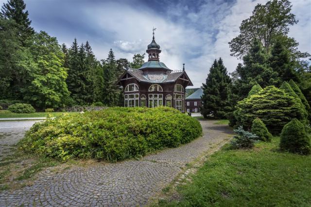 Lázně KARLOVA STUDÁNKA, Česko - Severná Morava - Karlova Studán