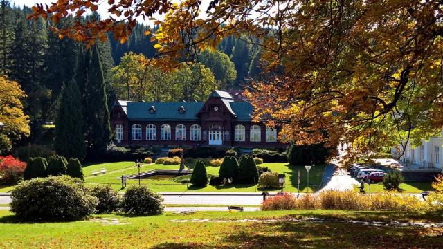 Lázně KARLOVA STUDÁNKA, Česko - Severná Morava - Karlova Studán