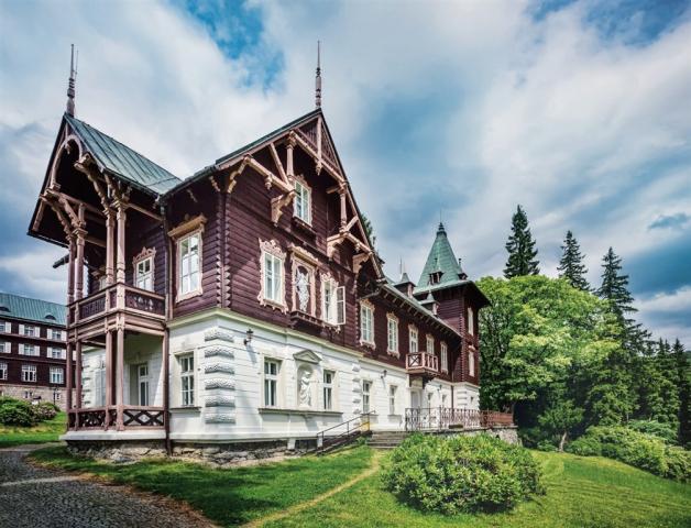 Lázně KARLOVA STUDÁNKA, Česko - Severná Morava - Karlova Studán