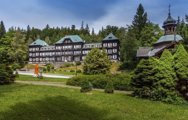 Lázně KARLOVA STUDÁNKA, Česko - Severná Morava - Karlova Studán