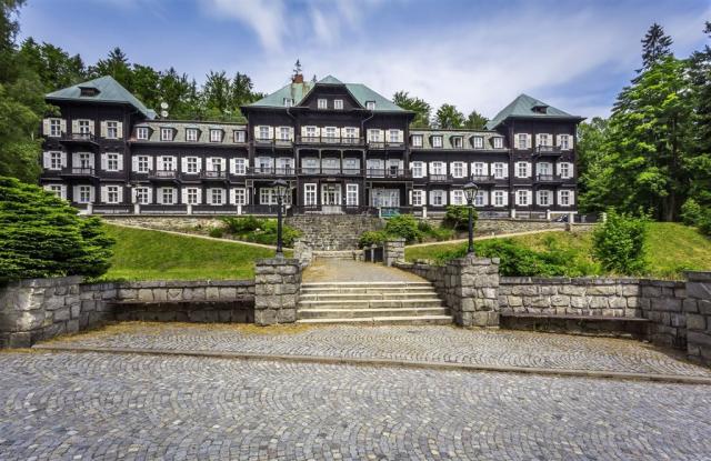 Lázně KARLOVA STUDÁNKA, Česko - Severná Morava - Karlova Studán