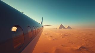 Samostatná letecká doprava EGYPT