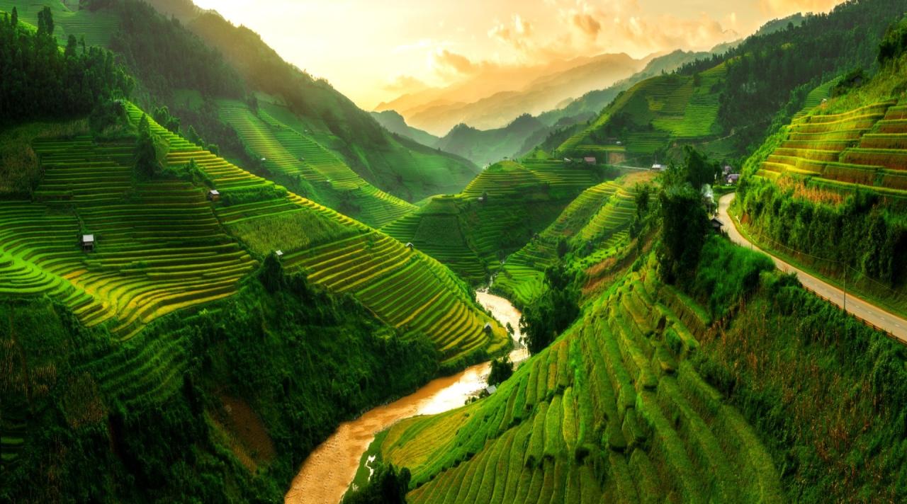 Hory a ostrovy Severného Vietnamu