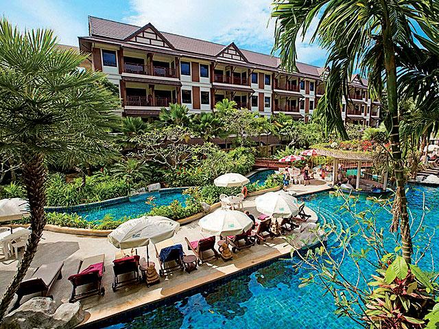 Kombinace - Kata Palm Beach Resort ****, Phuket, Bangkok Palace