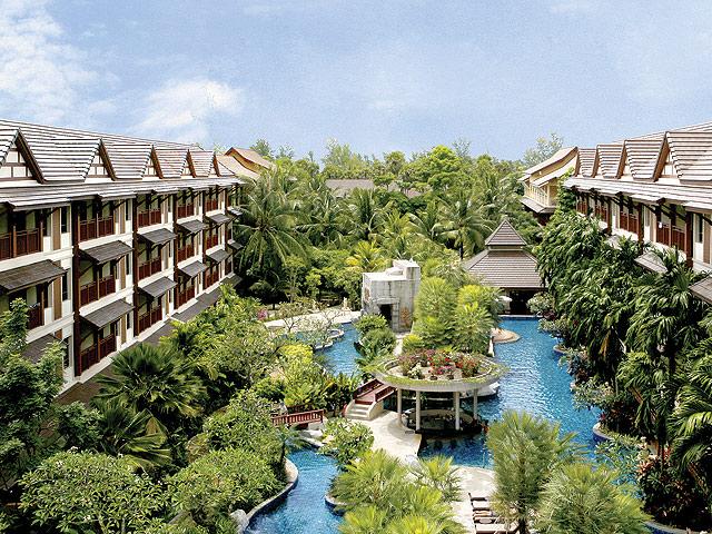 Kombinace - Kata Palm Beach Resort ****, Phuket, Bangkok Palace