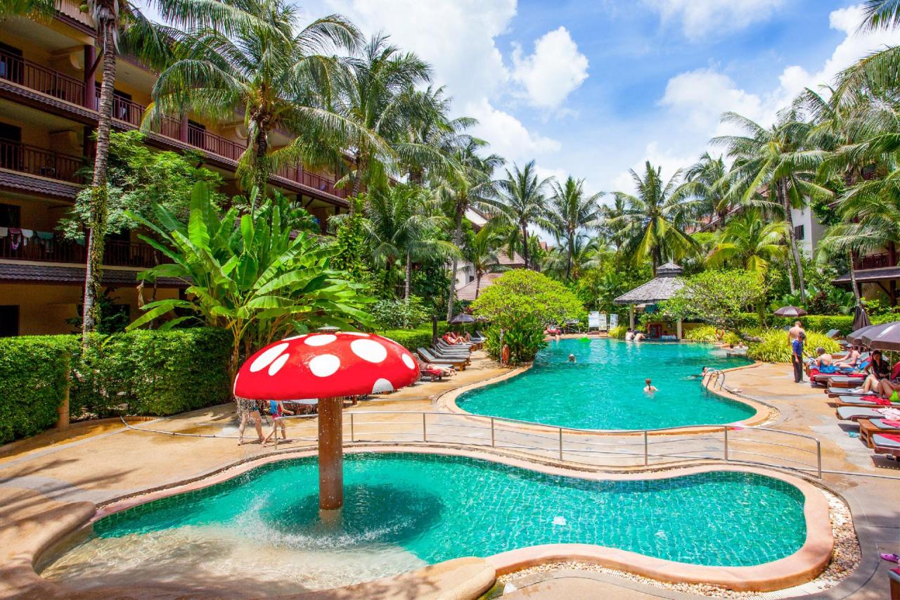 Kombinace - Kata Palm Beach Resort ****, Phuket, Bangkok Palace