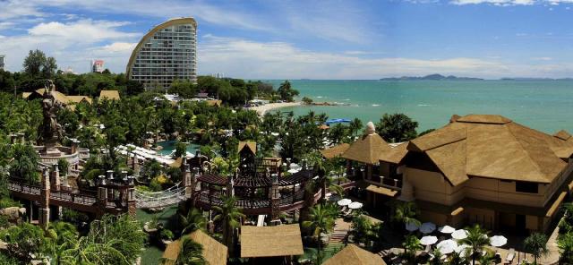 Kombinace - Centara Grand Mirage Resort *****, Pattaya, Bangkok
