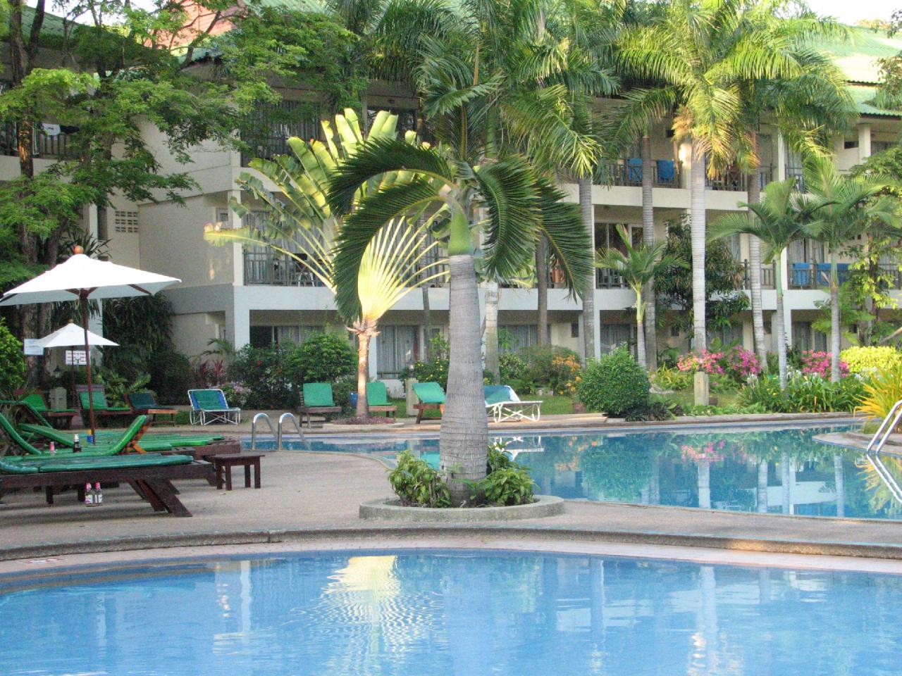 Kombinace - Green Park ***+, Pattaya, Bangkok Palace Hotel ****