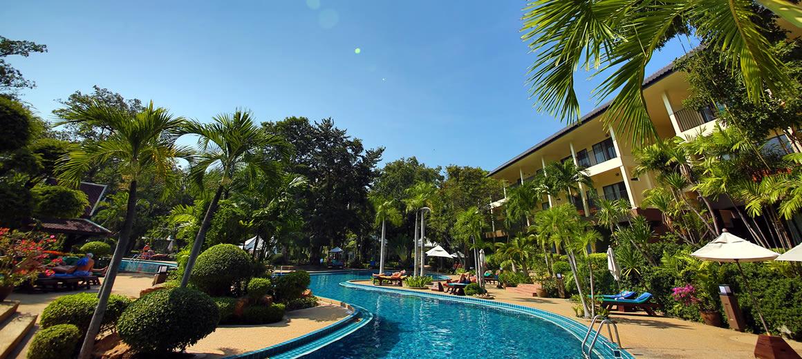 Kombinace - Green Park ***+, Pattaya, Bangkok Palace Hotel ****