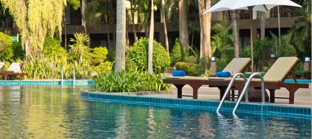 Kombinace - Green Park ***+, Pattaya, Bangkok Palace Hotel ****