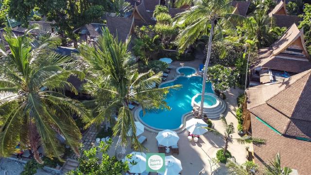Kombinace - Thai House Beach Resort ***, Bangkok Palace Hotel *