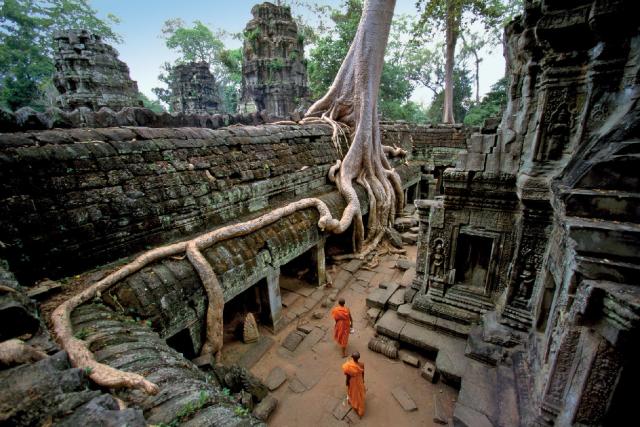 Tajuplný Angkor Wat s odpočinkom na plážach v Thajsku